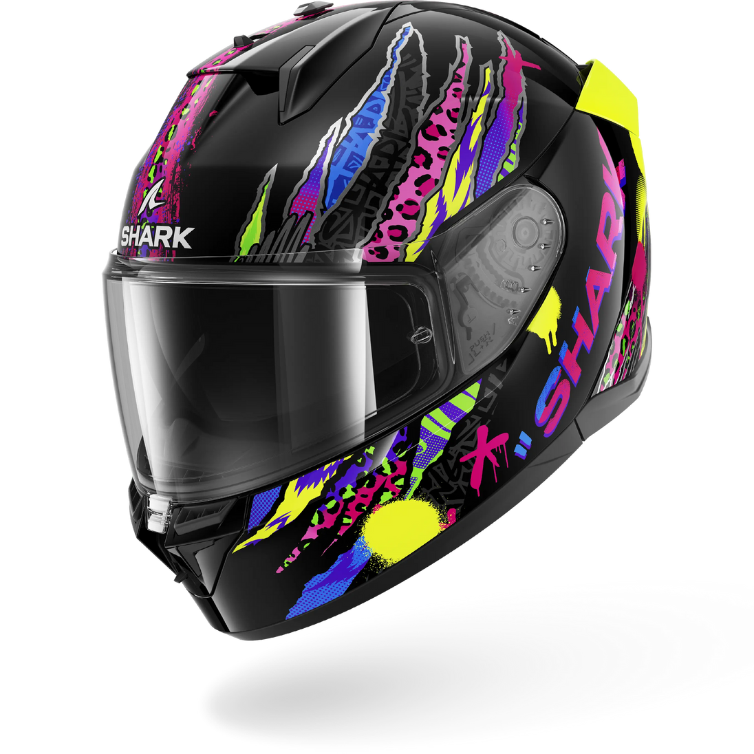Shark casco integrale D-SKWAL 3 FAWN Black Violet Yellow