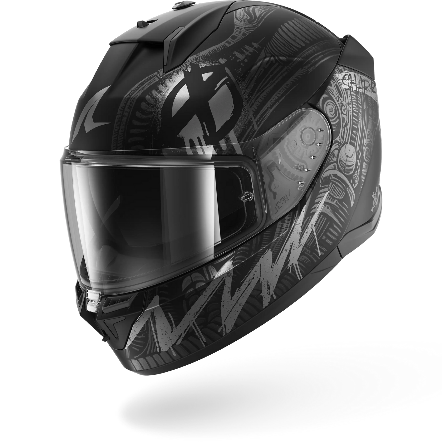 Shark casco integrale D-SKWAL 3 SHIEVER Mat Black Anthracite Silver