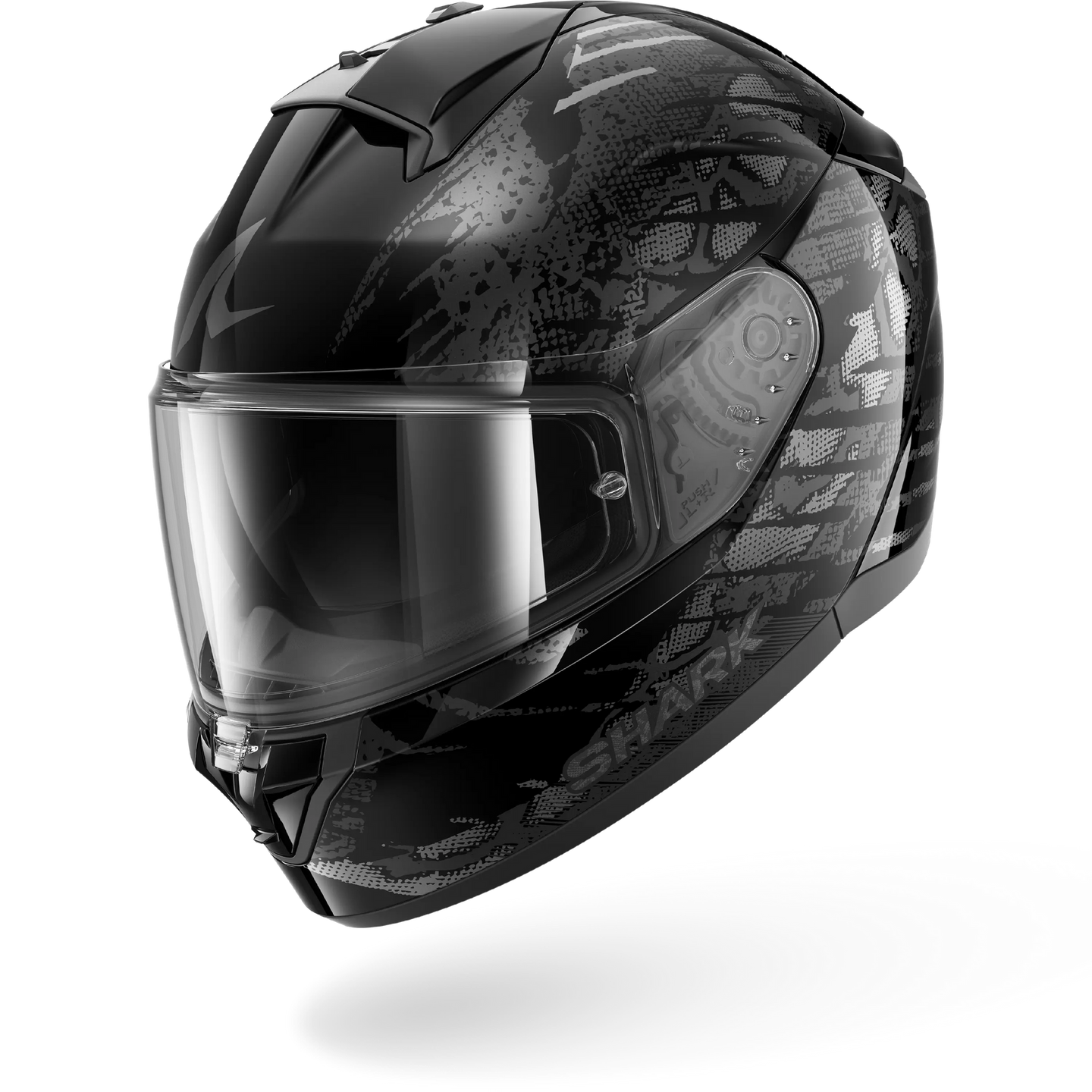 Shark casco integrale RIDILL 2 REPTAIA Black Anthracite Silver