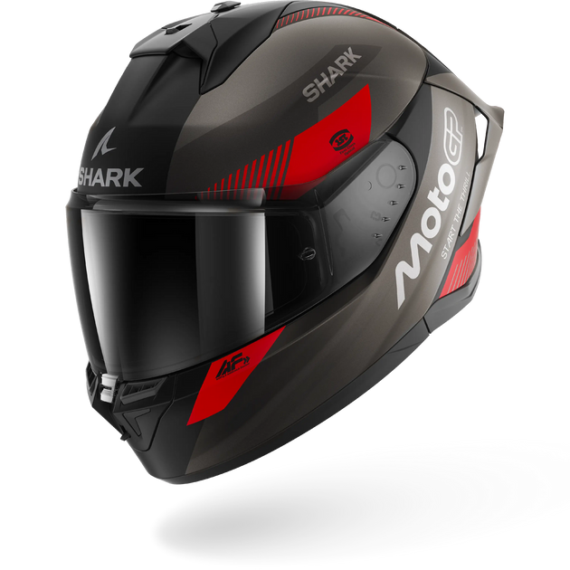 Shark casco integrale SKWAL CUP MOTOGP Mat Black Anthracite Red