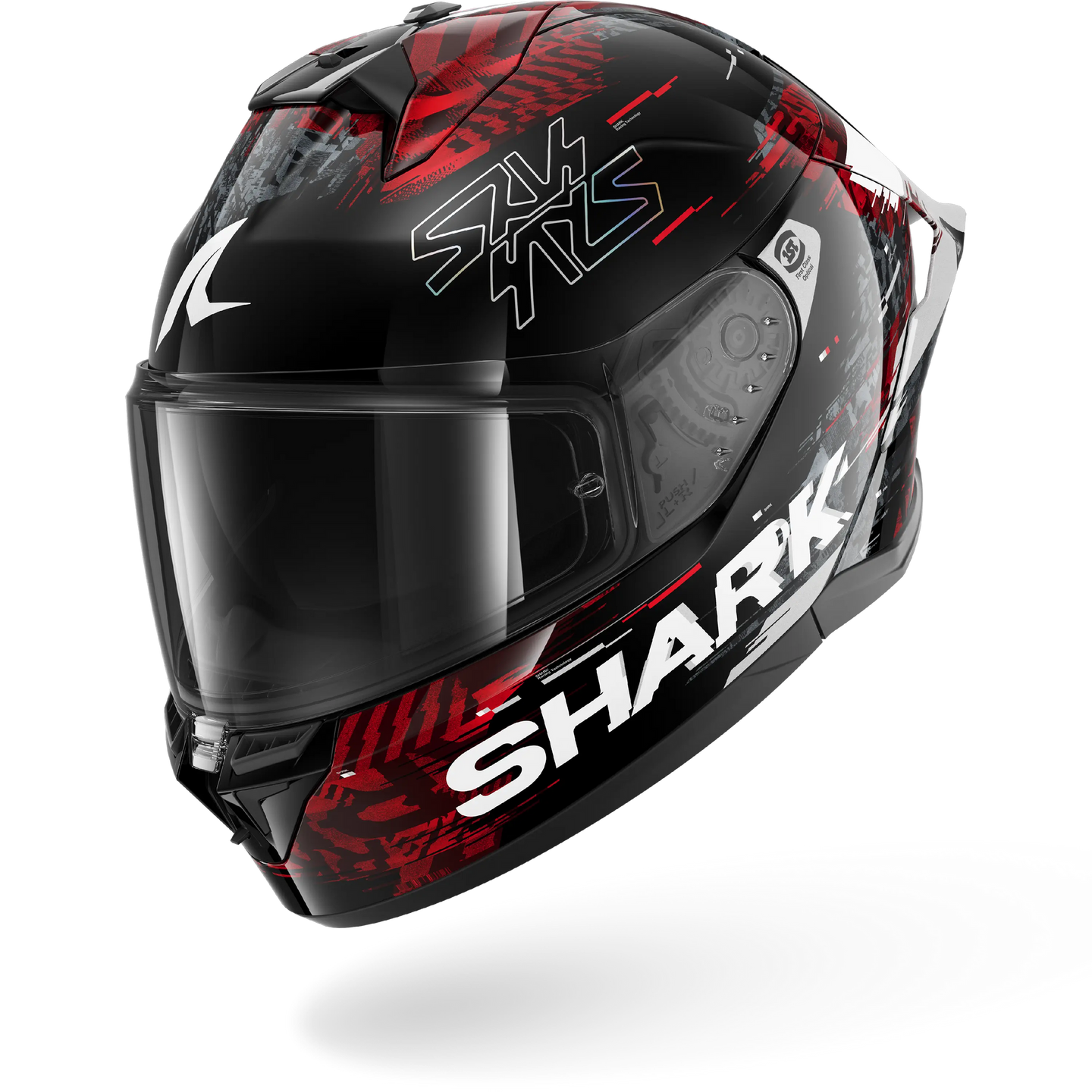 Shark casco integrale SKWAL CUP SPEED-VIB Black Red Silver