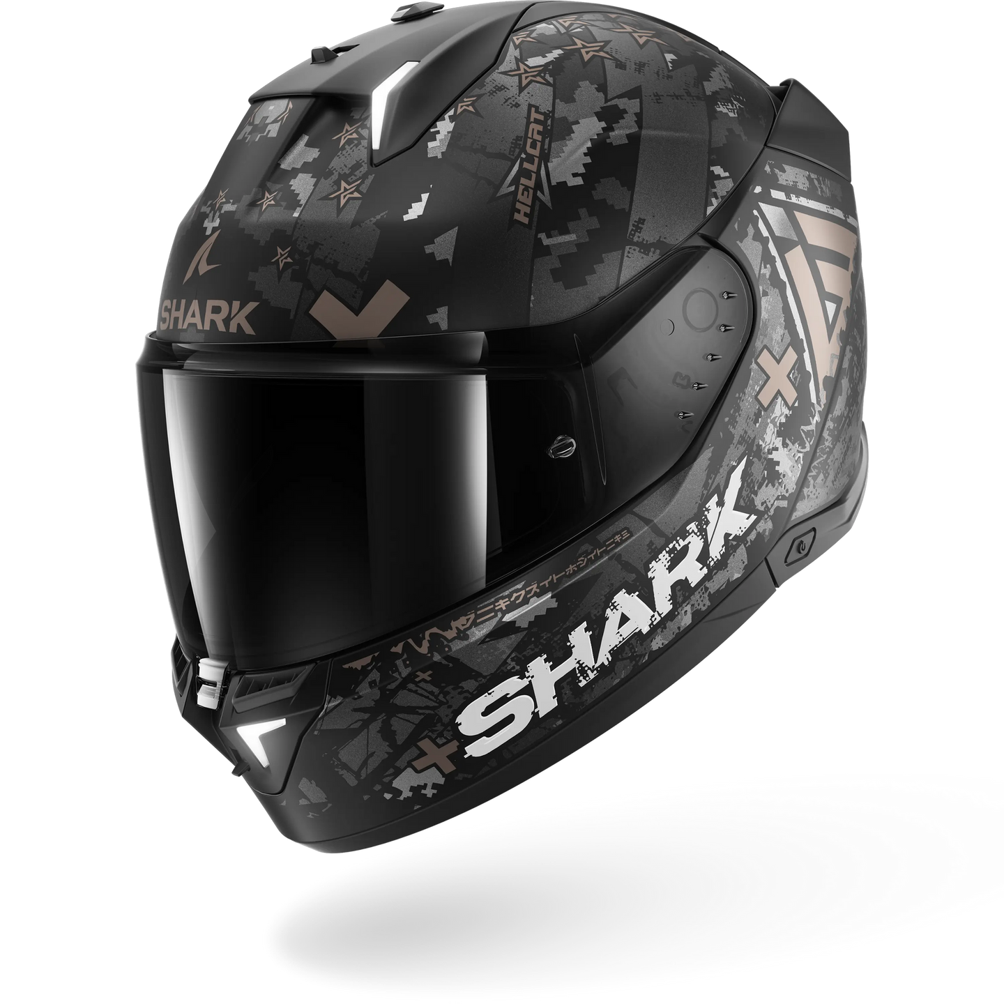 Shark casco integrale SKWAL i3 Hellcat Matte Black Chrome Anthracite