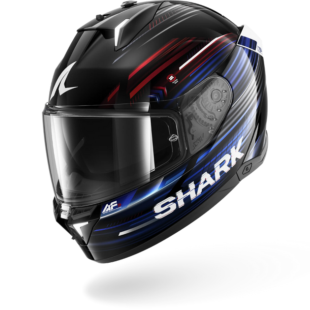 Shark casco integrale SKWAL i3 LIGHT-BLUR Black Red Blue