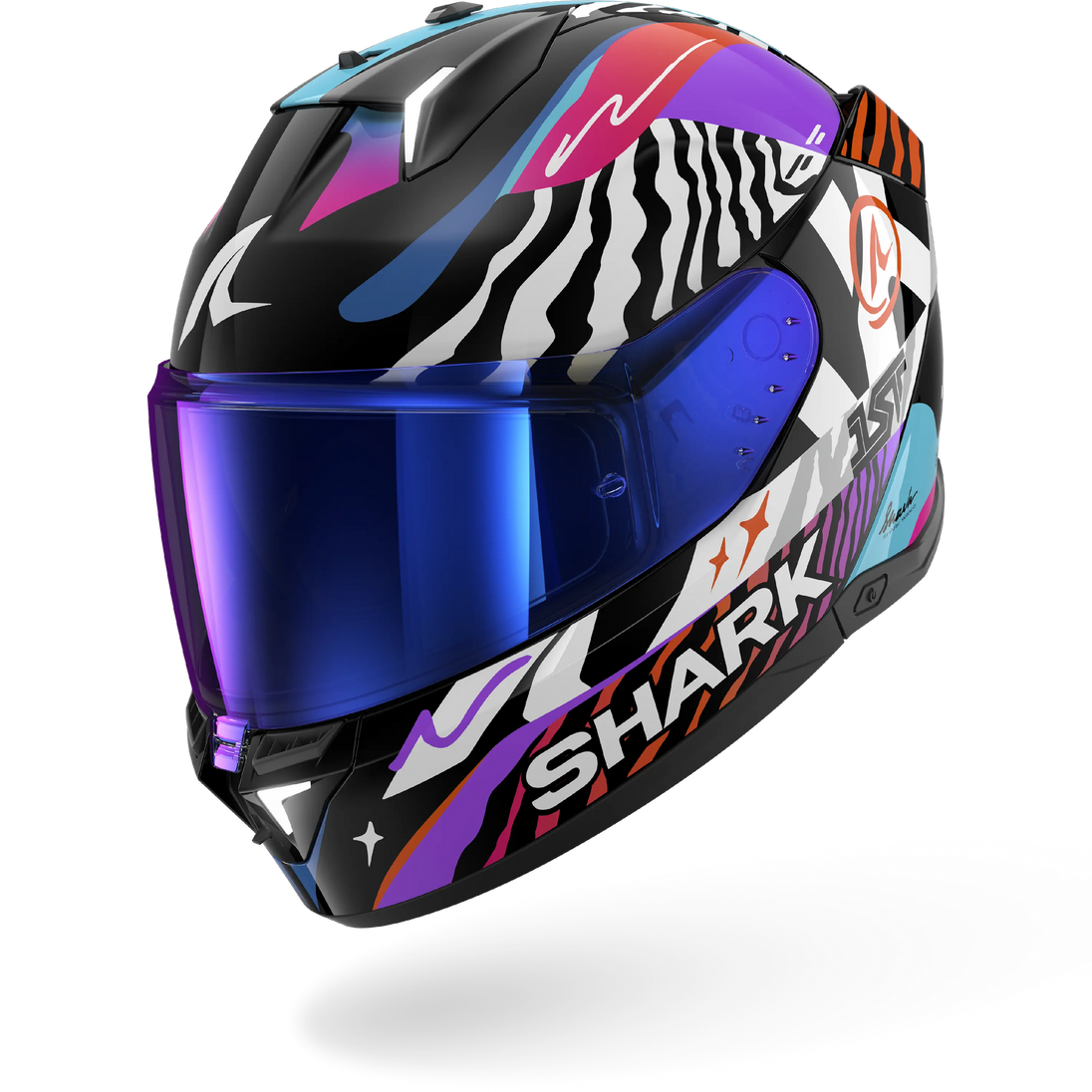 Shark casco integrale SKWAL i3 SPEED-FANCY Black White Orange
