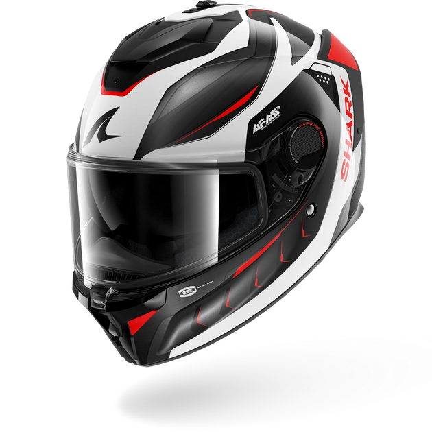 Shark casco integrale SPARTAN GT PRO CARBON MEKARIUM Carbon Silver Red