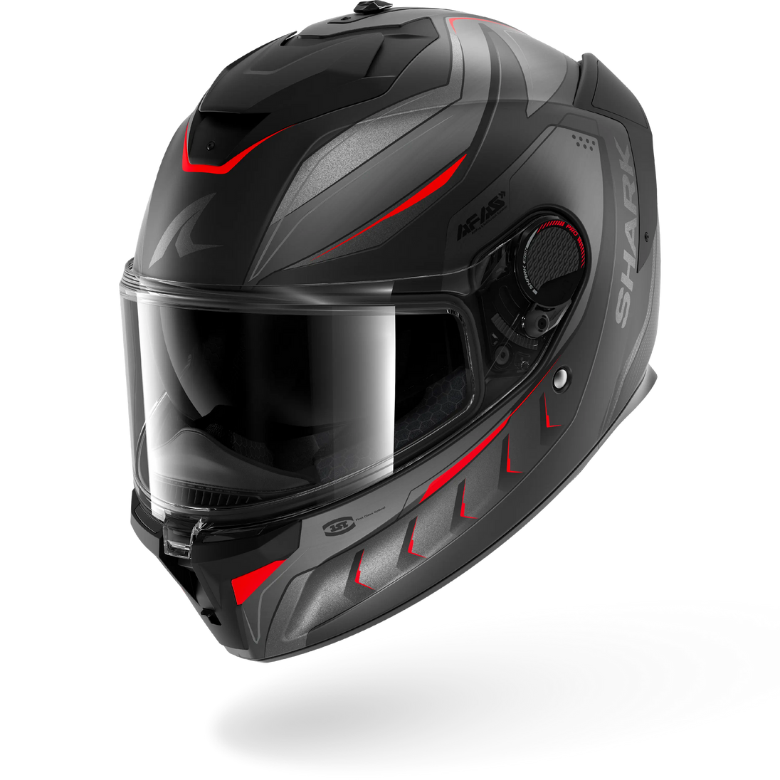 Shark casco integrale SPARTAN GT PRO CARBON MEKARIUM Mat Carbon Anthracite Red