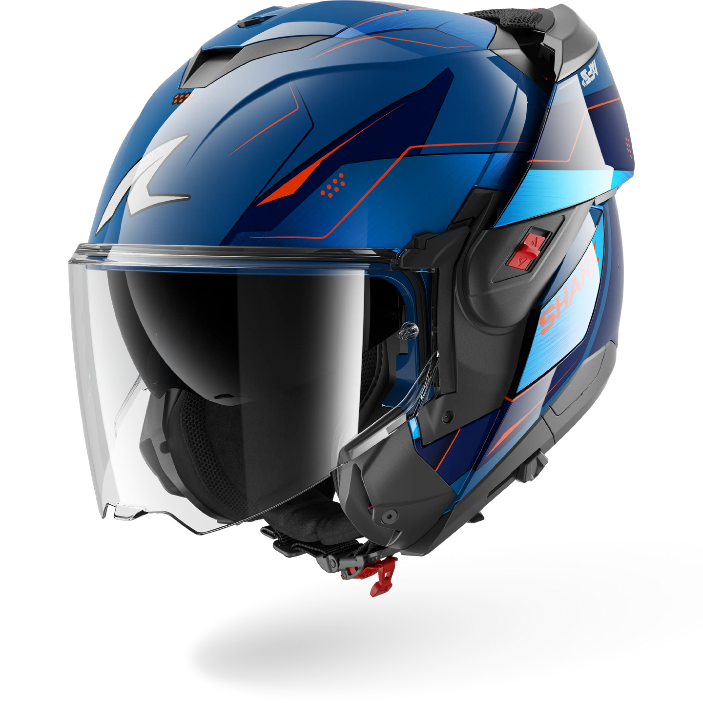 Shark OXO MEKARIUM Blue Chrom Orange
