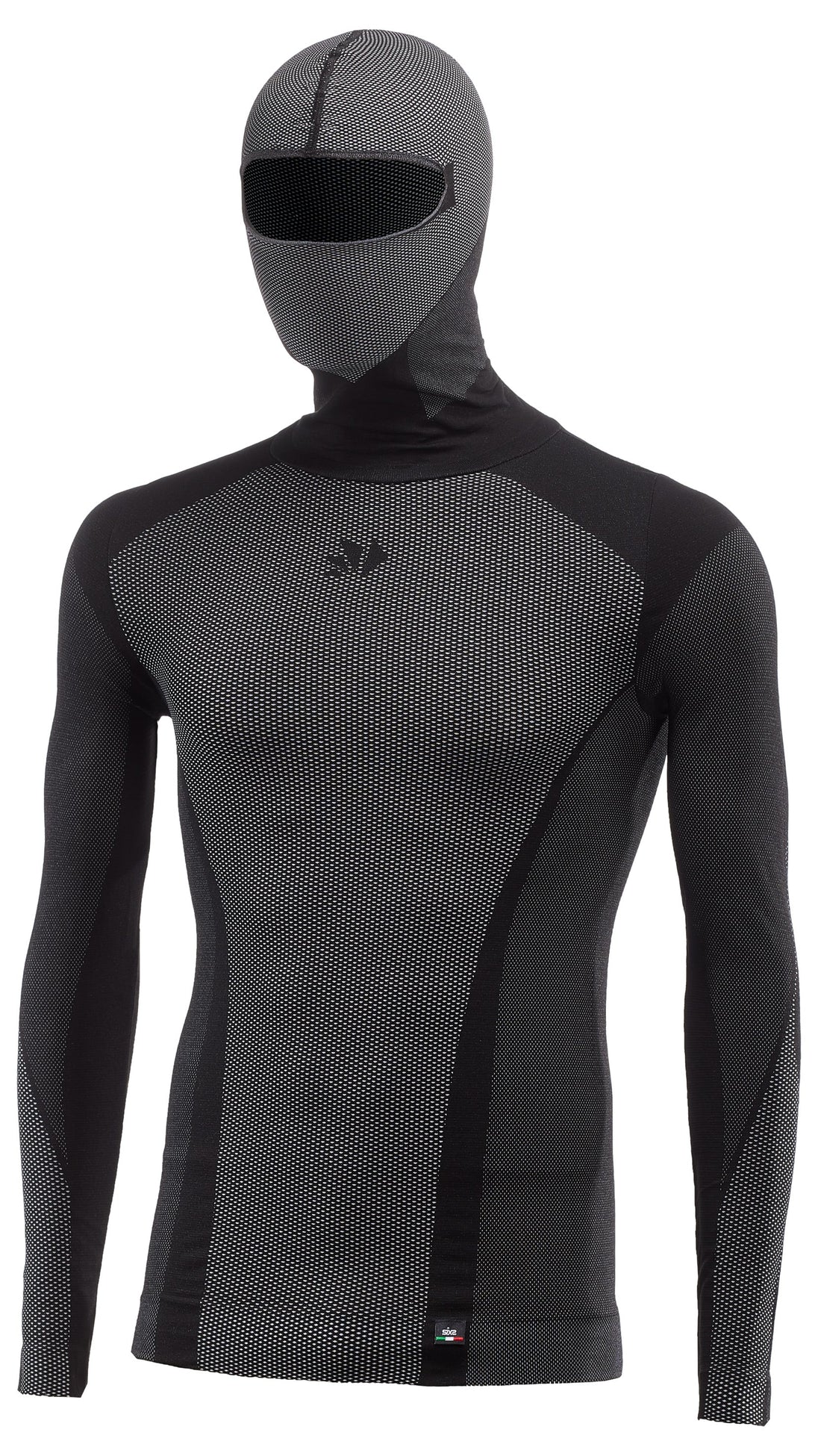 Maglia a maniche lunghe con cappuccio 4 stagioni