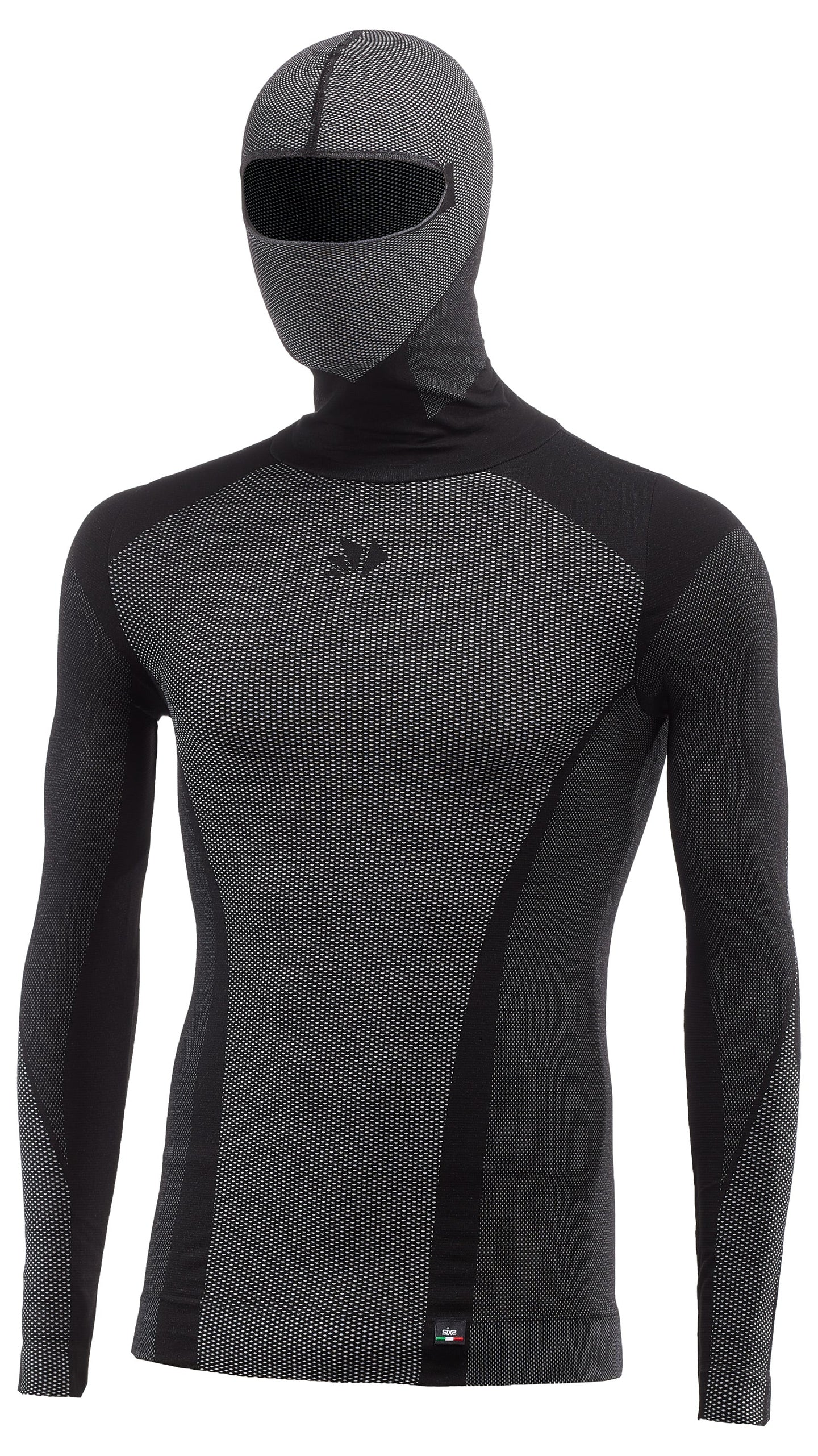Maglia a maniche lunghe con cappuccio 4 stagioni