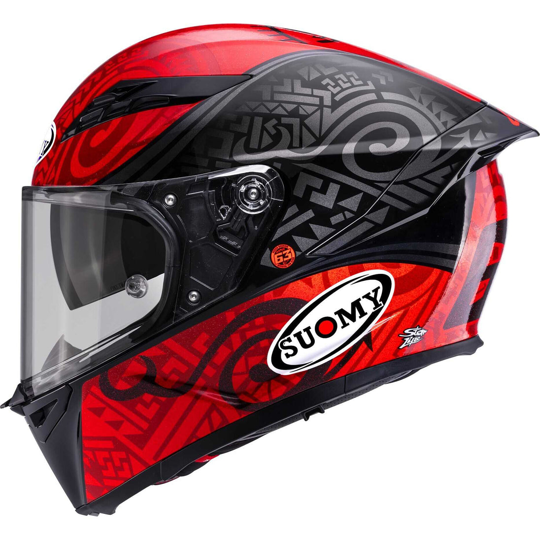 Casco Suomy Stellar 2 Bagnaia Replica 2023 vista alternativa