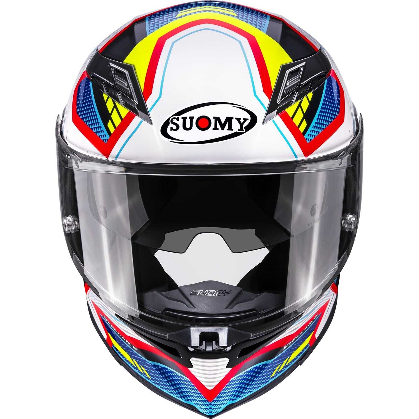 Casco Suomy Stellar 2 Blackstar bianco blu vista alternativa