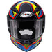 Casco Suomy Stellar 2 Blackstar blu giallo