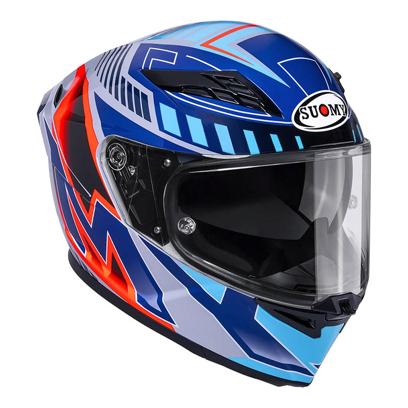 Casco Suomy Stellar 2 Deepspace grigio blu