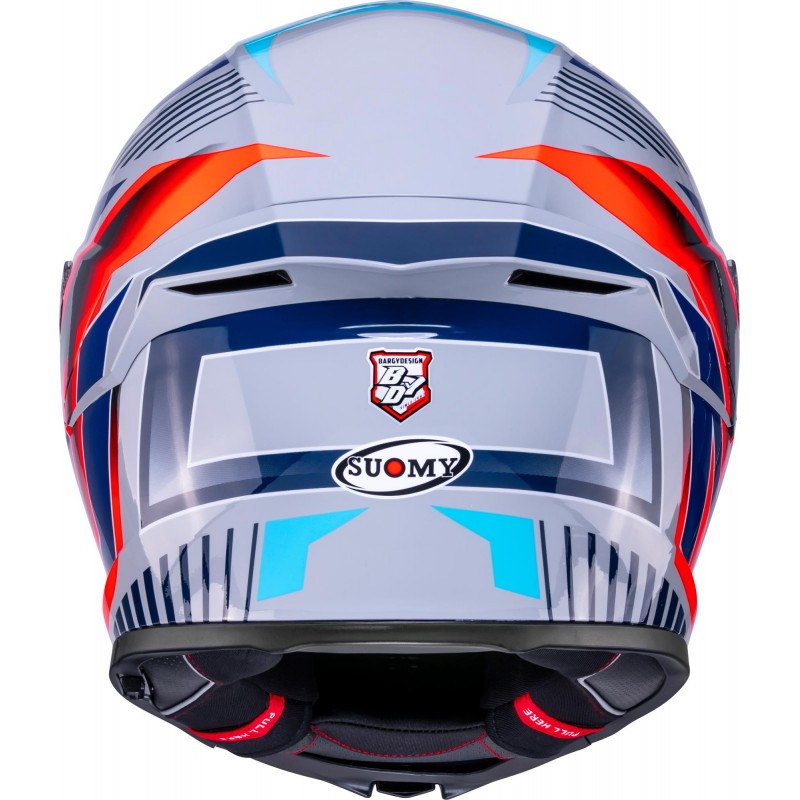 Casco Suomy Stellar 2 Deepspace grigio blu vista alternativa