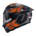 Casco Suomy Stellar 2 Entropy arancio opaco