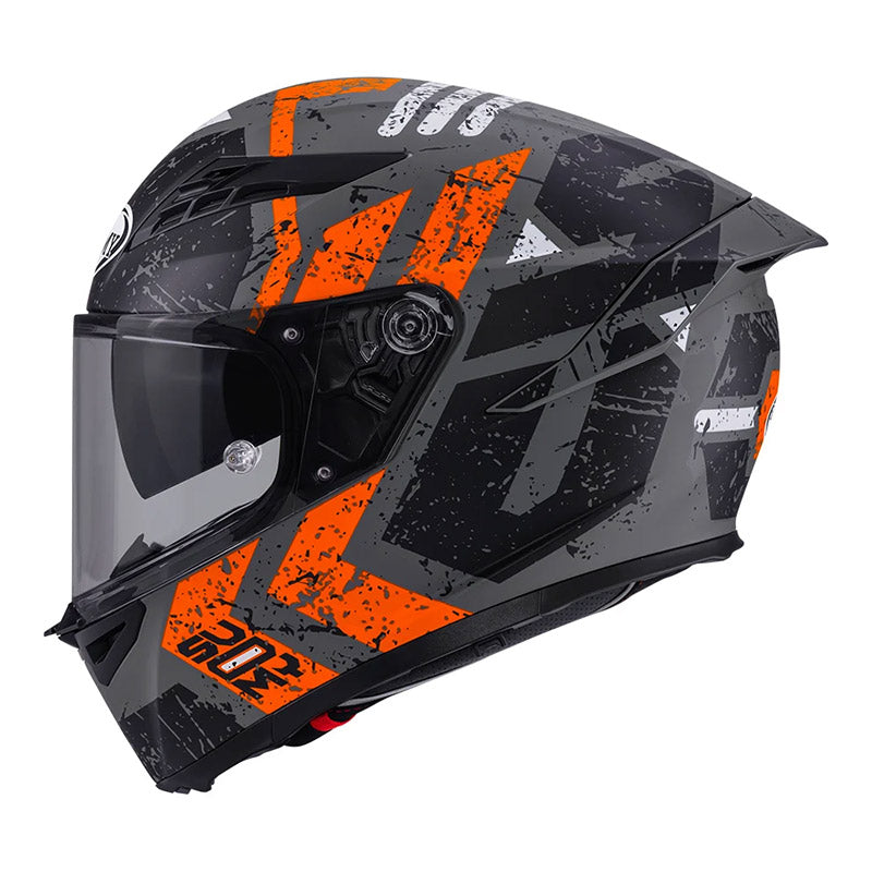 Casco Suomy Stellar 2 Entropy arancio opaco