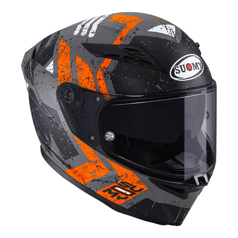 Casco Suomy Stellar 2 Entropy arancio opaco vista alternativa