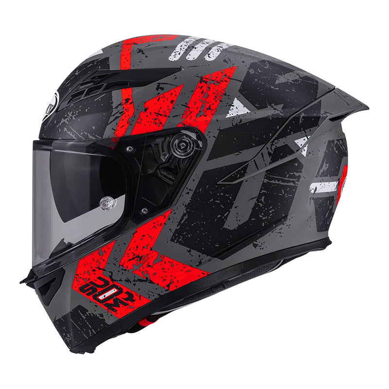 Casco Suomy Stellar 2 Entropy rosso opaco