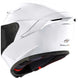 Casco Suomy Stellar 2 Plain bianco vista laterale